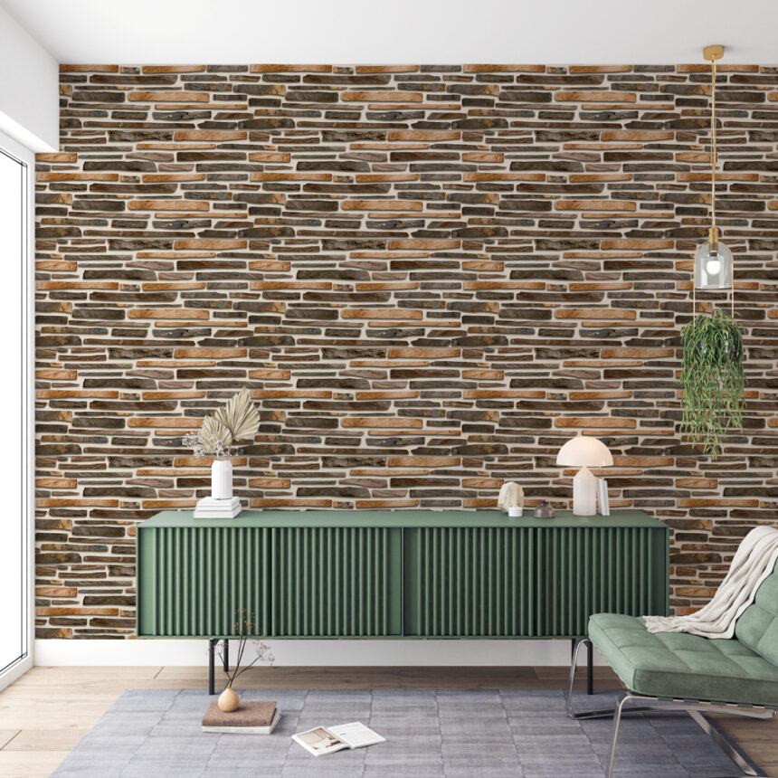 Brick 1, wallpaper in jalandhar, wallpaper shop in jalandhar, flex wallpaper in jalandhar, 3d