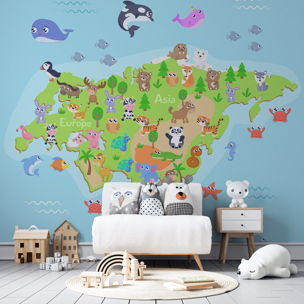 Cute Animal Map