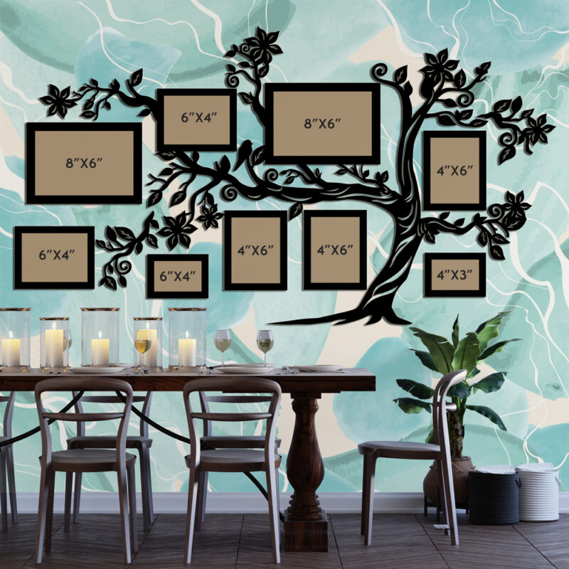 Side Tree with Frames